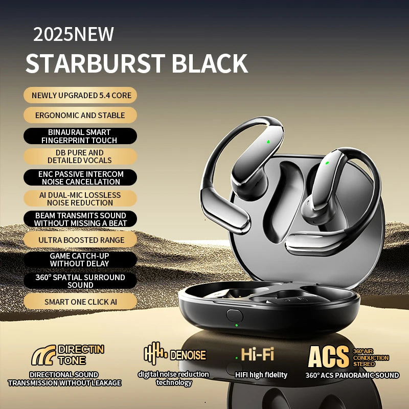 AI Translator Bluetooth 5.3 Earphones