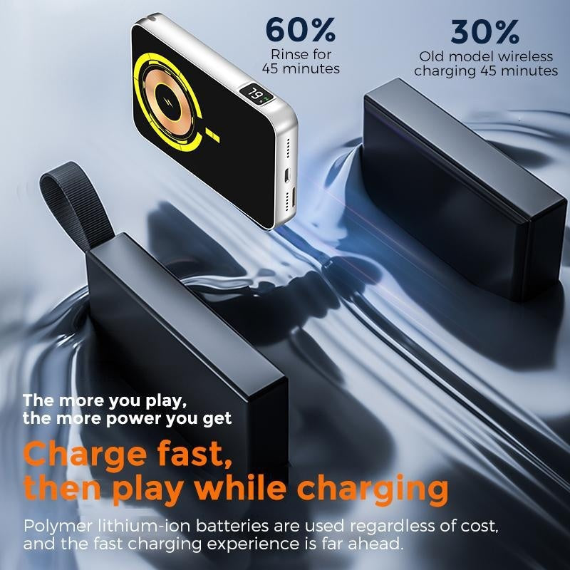 Magnetic Wireless Power Bank Handheld Game Machine Power Bank