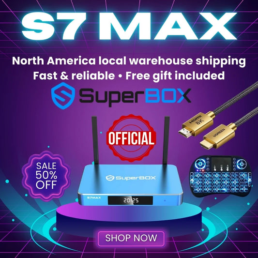 [Genuine]SuperBox S7 Max Android TV Box  Compatible Upgraded from S7 Pro, S6 Ultra,Similar to vseebox v3 v6 plus elite ultra