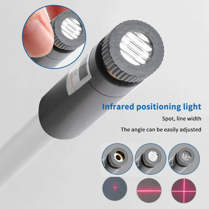 Sewing Machine Accessories: USB Red Laser Positioner, Infrared Working Lamp with Magnetic Base, DC5V Line/Cross Cutting