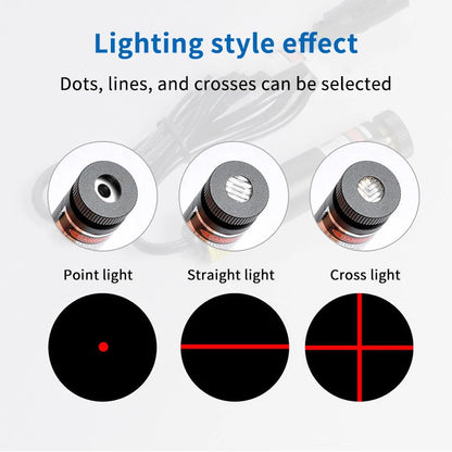 Sewing Machine Accessories: USB Red Laser Positioner, Infrared Working Lamp with Magnetic Base, DC5V Line/Cross Cutting