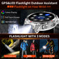 LIGE Rugged GPS Track Smart Watch