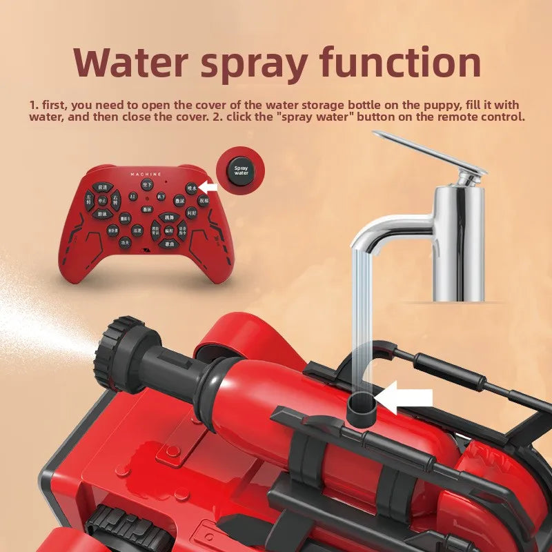 AI Robot Dog Intelligent Firefighting Robot
