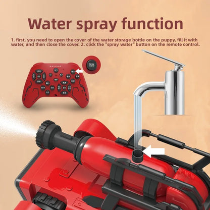 AI Robot Dog Intelligent Firefighting Robot