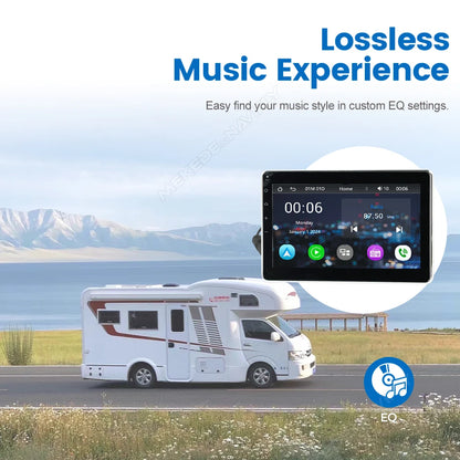 7 "Boat Radio Stereo CarPlay Android Auto Media Player